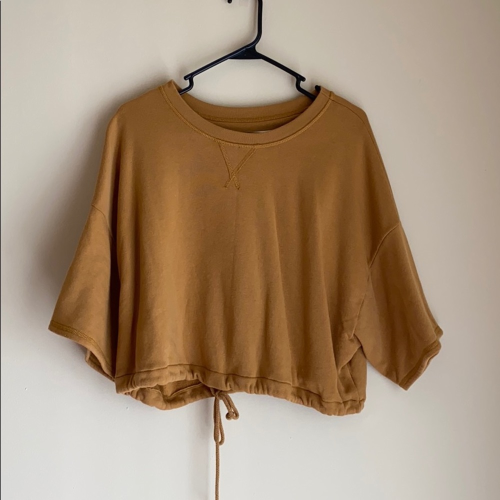 American eagle crop sweatshirt